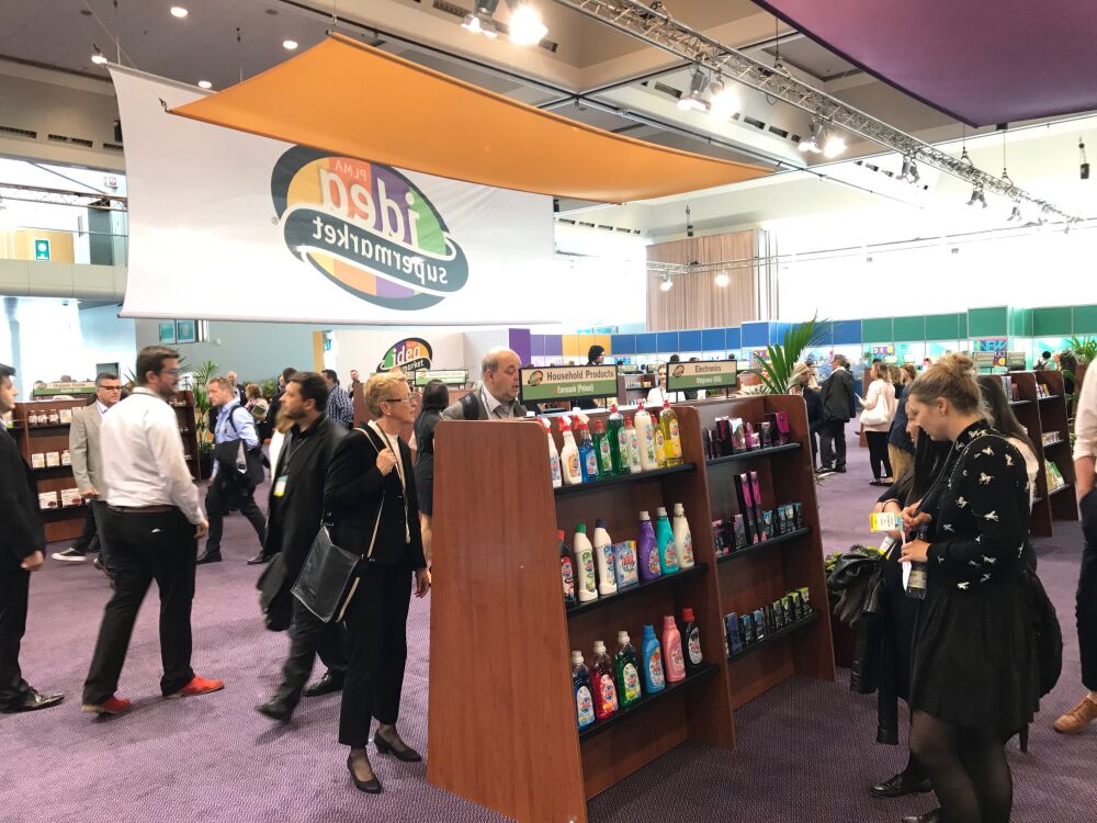 Beurs van PLMA in 2017 met private label producten 