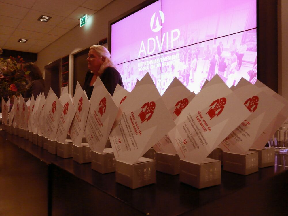 Sfeerimpressie van de Advisie balie tijdens  ADVIP van 3 oktober 2017