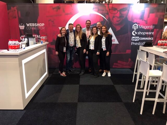 Een sfeerimpressie van het Advisie team tijdens de Webwinkel Vakdagen 2019