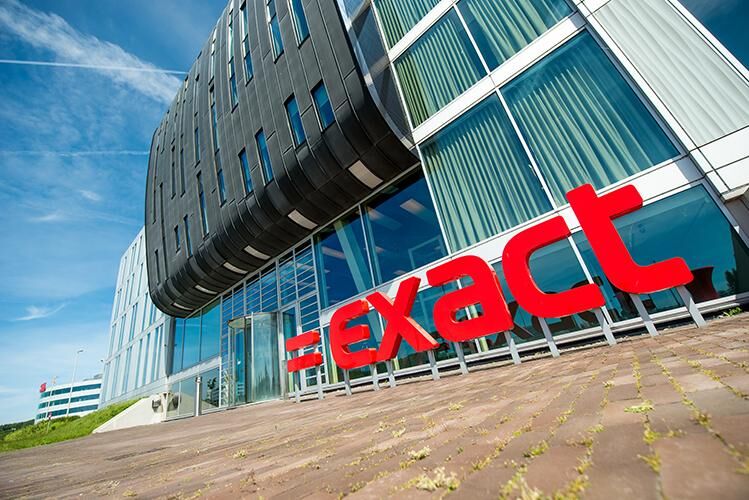 Het Exact gebouw in Delft