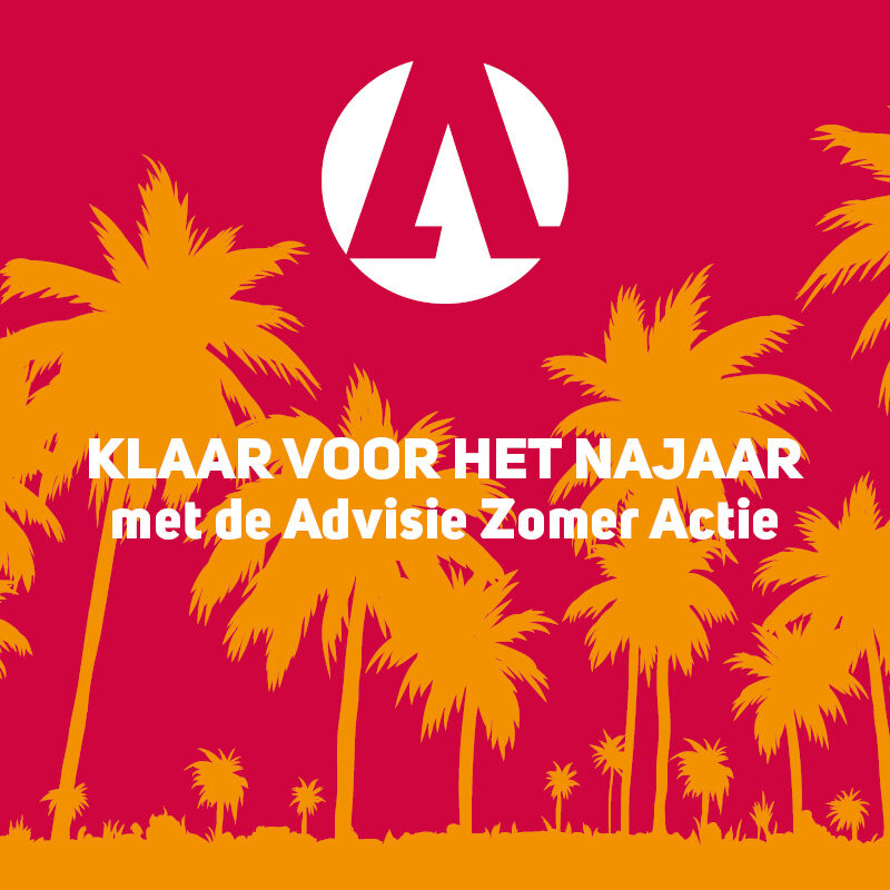 Banner voor de Advisie Zomeractie 2019